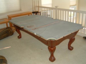 Proper pool table moving process in La Quinta California